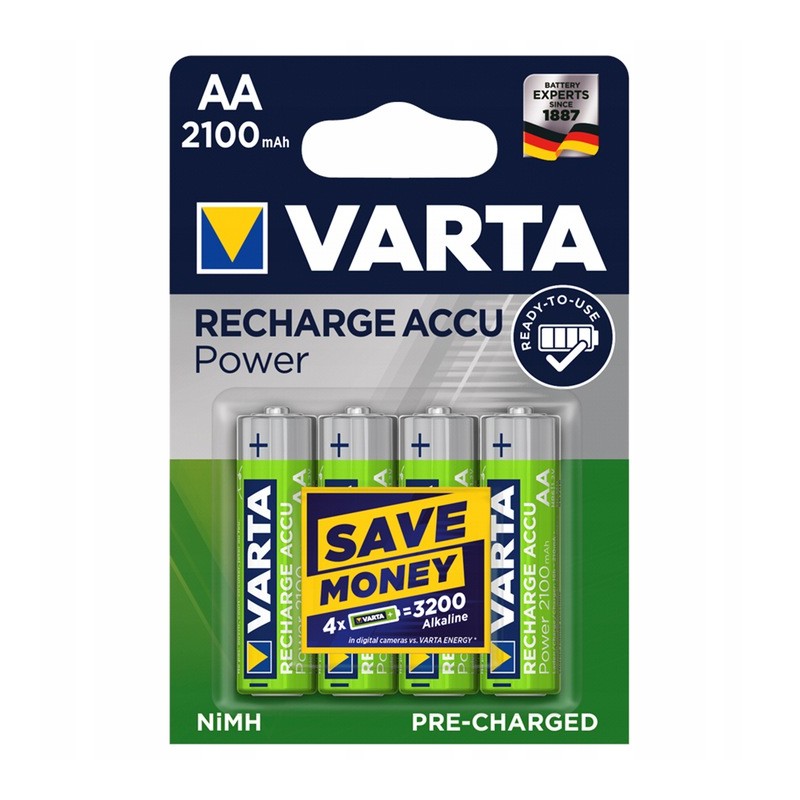 Akumulatorki VARTA AA 4 sztuki baterie