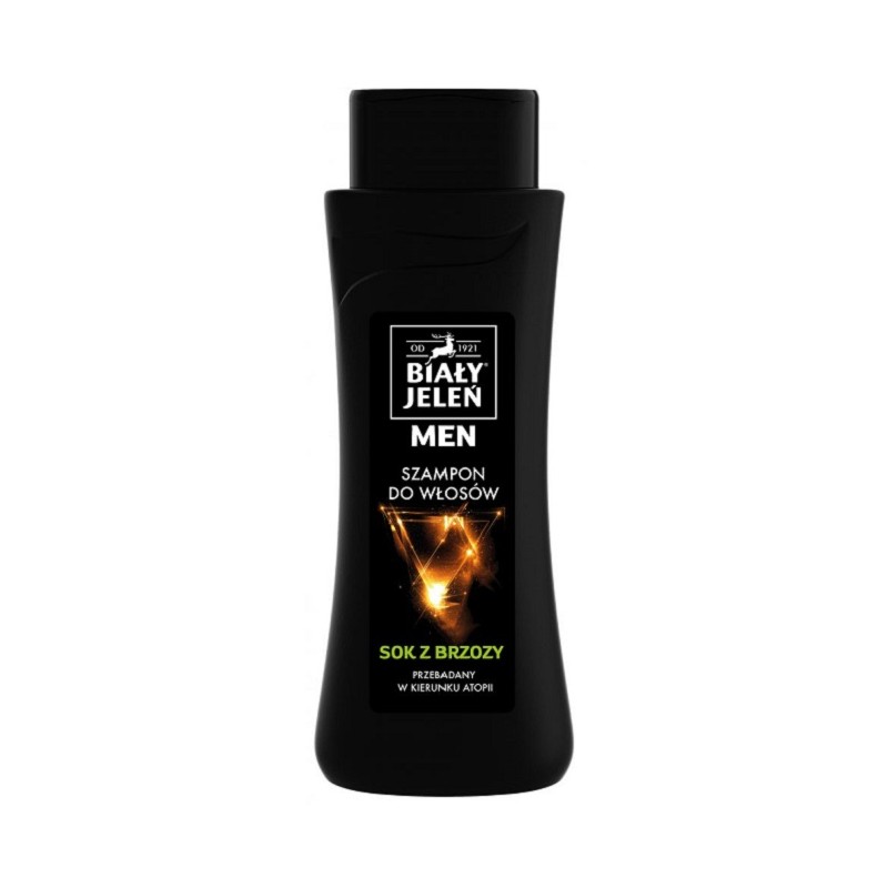 Hipoalergiczny szampon do włosów BIAŁY JELEŃ FOR MEN z sokiem z brzozyHipoalergiczny szampon do włosów BIAŁY JELEŃ FOR MEN z sokiem z brzozy
