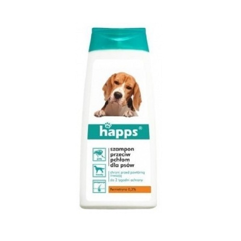 HAPPS szampon przeciw pchłom dla psów 150mlHAPPS szampon przeciw pchłom dla psów 150ml