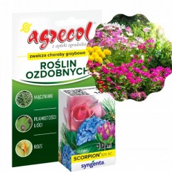 Agrecol Z Apteki Ogrodnika Oprysk na choroby grzybowe roślin ozdobnych SCORPION 325 SC 10ml