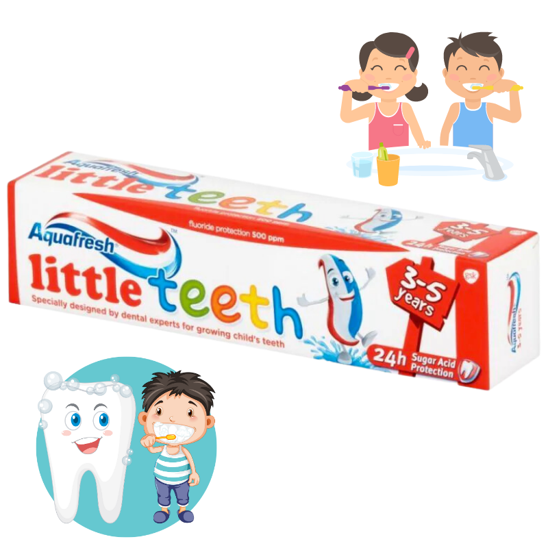 AQUAFRESH Pasta do zębów LITTLE TEETH dla dzieci 3-5 lat 50 mlAQUAFRESH Pasta do zębów LITTLE TEETH dla dzieci 3-5 lat 50 ml