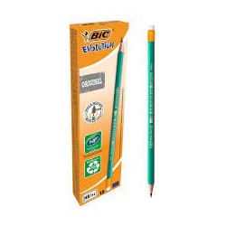 Ołówek z gumką BIC Evolution HB (opakowanie 12 sztuk)