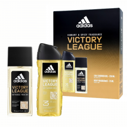Dzień Chłopaka Adidas VICTORY LEAGUE - Dezodorant 75 ml + Żel pod prysznic 250ml