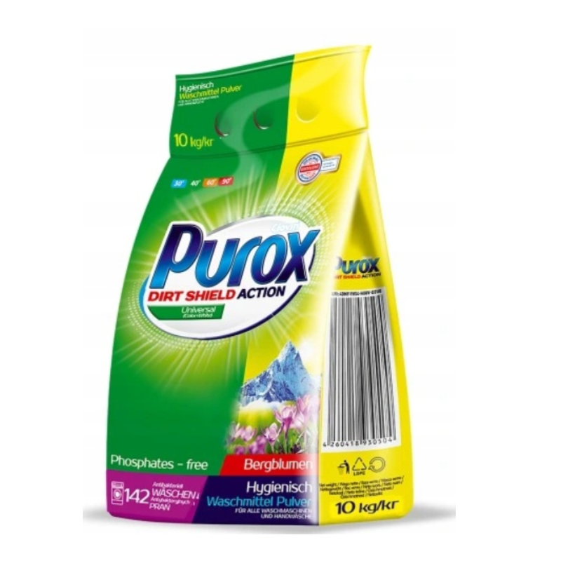 Proszek do prania Purox Uniwersal - 10 kg  NIEMIECKI HIT