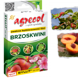 Agrecol Z Apteki Ogrodnika Oprysk na kędzierzawość liści brzoskwini SYLLIT 65 WP 5g
