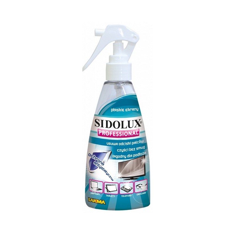 SIDOLUX Professional Środek do mycia płaskich ekranów 200 ml