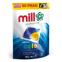 Mill professional kapsułki do prania kolorowych 30 sztuk