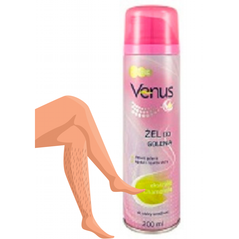 Żel do golenia RUMIANEK Venus 200ml skóra wrażliwaŻel do golenia RUMIANEK Venus 200ml skóra wrażliwa